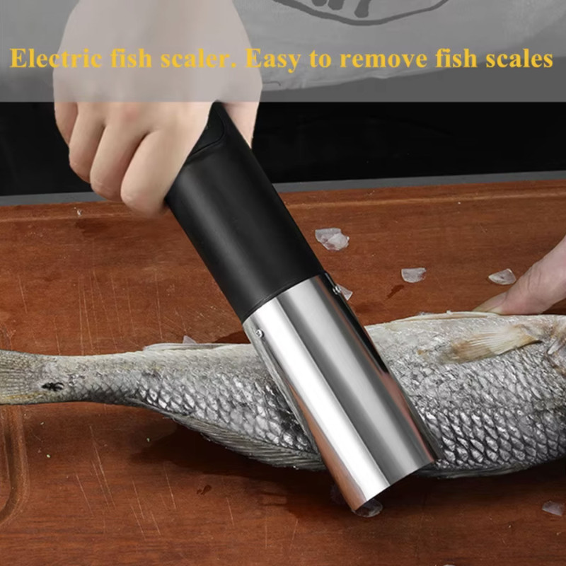 Аккумуляторная электрическая рыбочистка (USB)