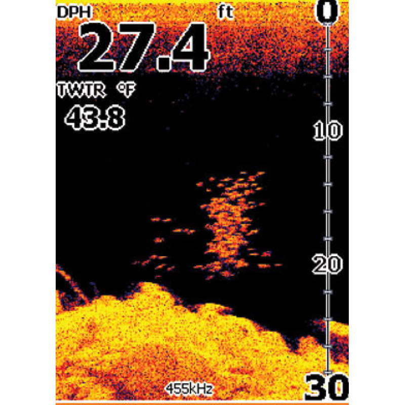 Цветной эхолот Lowrance  Elite 4-x DSI с датчиком нижнего сканирования