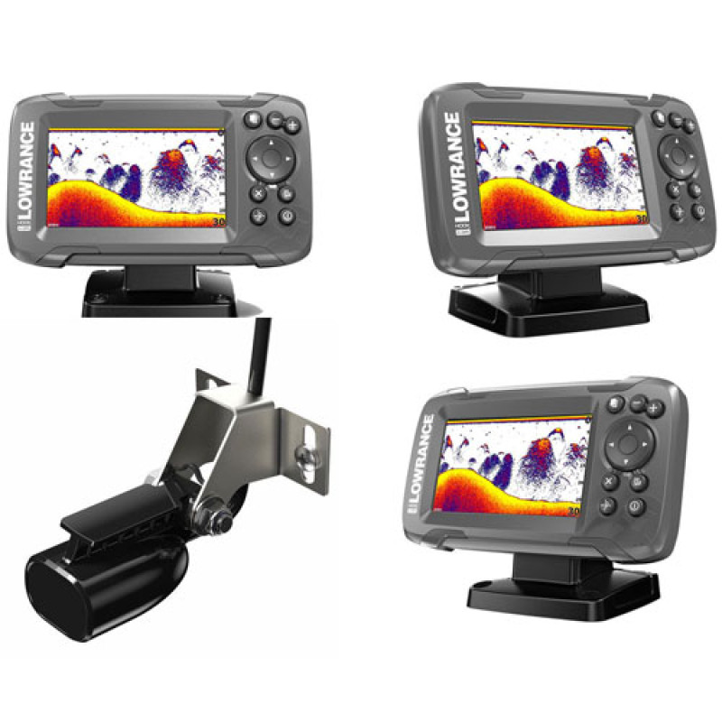 Эхолот Lowrance Hook2  GPS 4 Bullet. Лоувранс хук 2 GPS