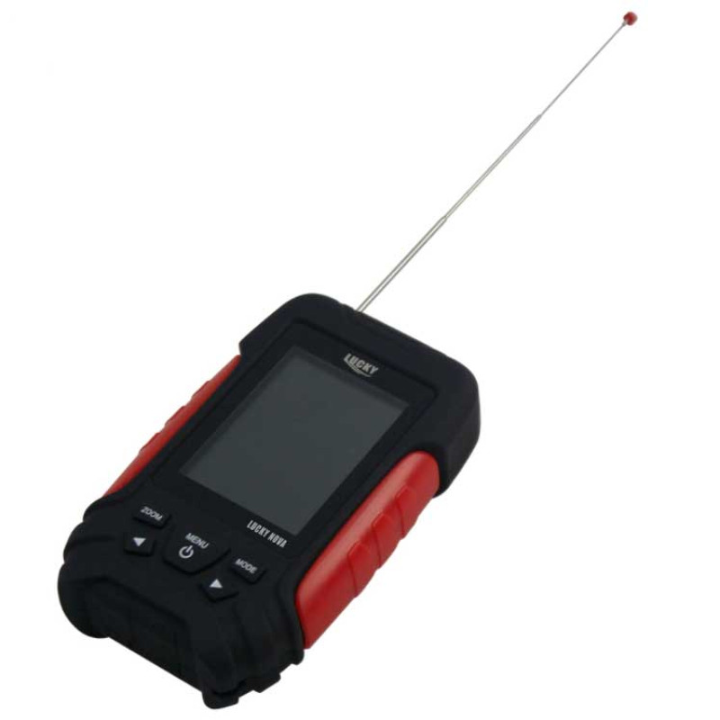 Эхолот Lucky FL168LIC-WT, беспроводной эхолот Лаки с двумя датчиками для зимней и летней рыбалки. 